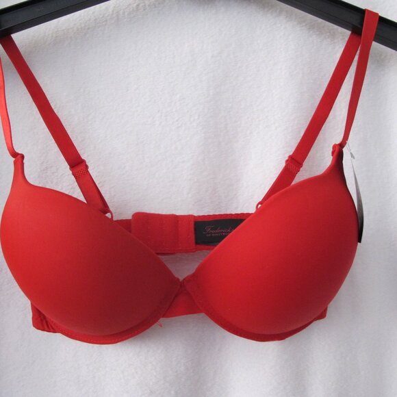 NWT - Frederick's of Hollywood Krystal Mega Push-Up Bra - 32D - Picture 3 of 11